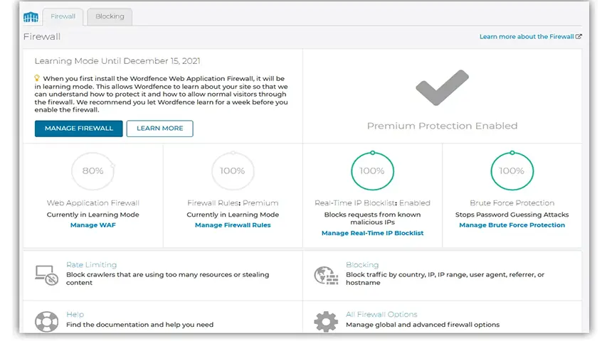 آموزش افزونه wordfence security 5 بخش وایرفال وردفنس